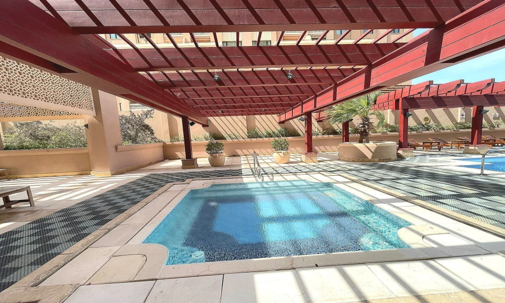 1 BHK APT WITH AMENITIES IN PEARL | CITY VIEW small 1