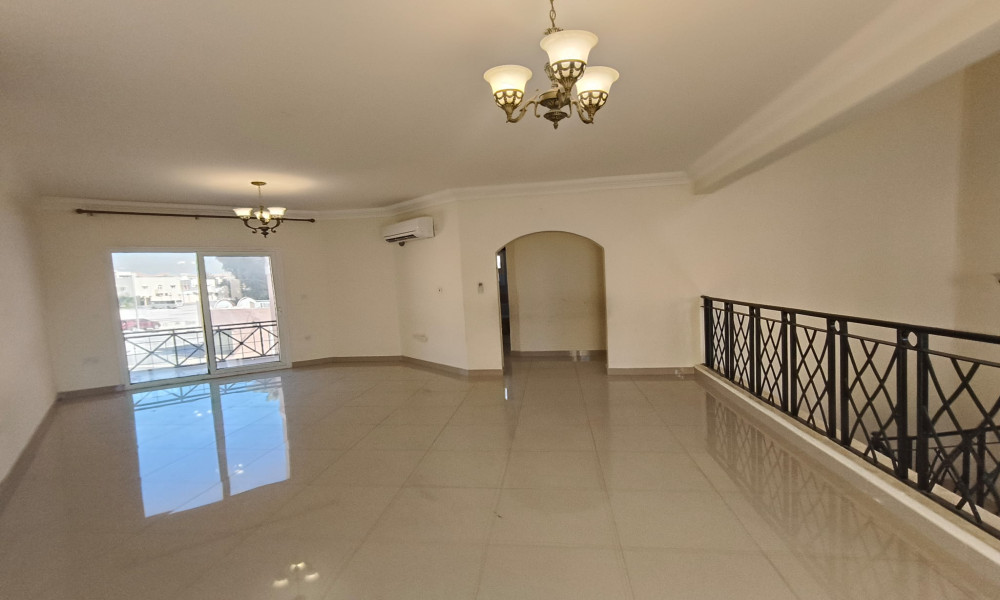 3 BHK Semi-Furnished with Balcony for Rent