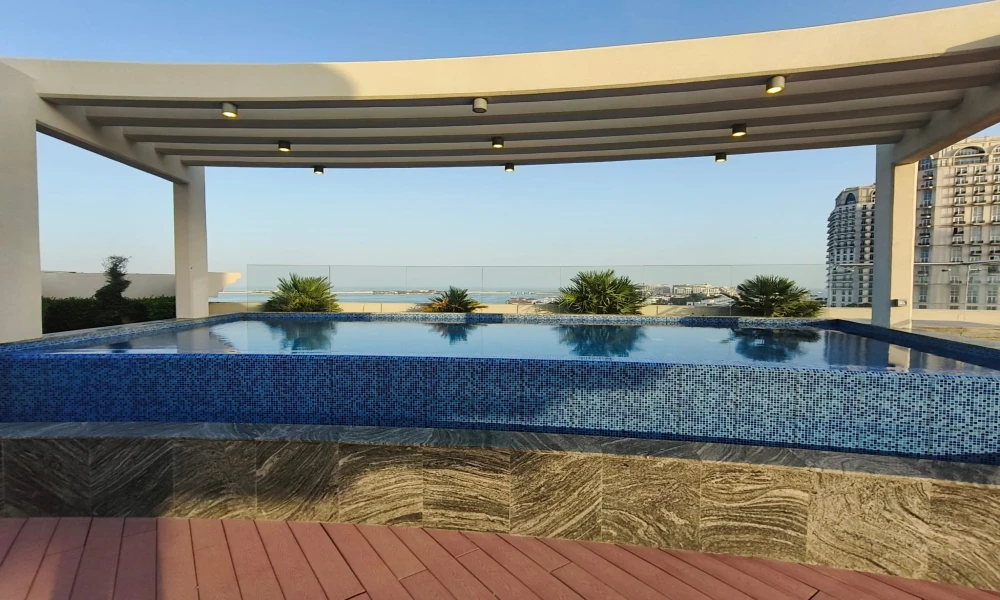 APARTMENT IN PEARL QATAR | BALCONY | OCEAN VIEW